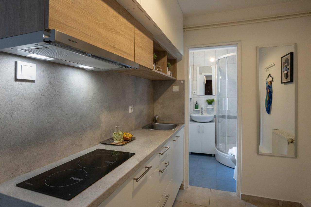Ferienwohnung Bright And Modern Studio Near City Center Zagreb Exterior foto